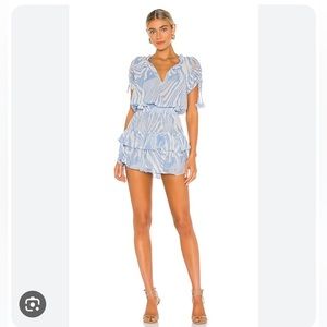 Becca Dress in Casablanca Blu Shell
MISA Los Angeles